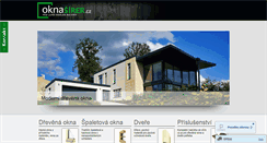 Desktop Screenshot of oknasirer.cz